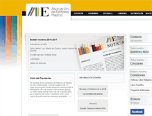 Tablet Screenshot of editoresmadrid.org